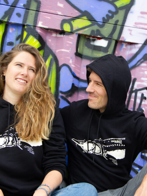 Unisex Hoodie Schwarz