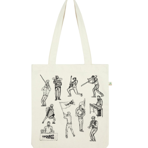 Troubas Kater Tragtasche aus 100% recyceltem Material