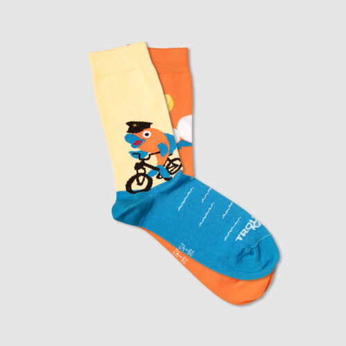 Socken General Velofisch