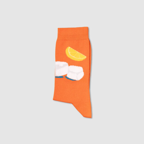 Socken Zitrone